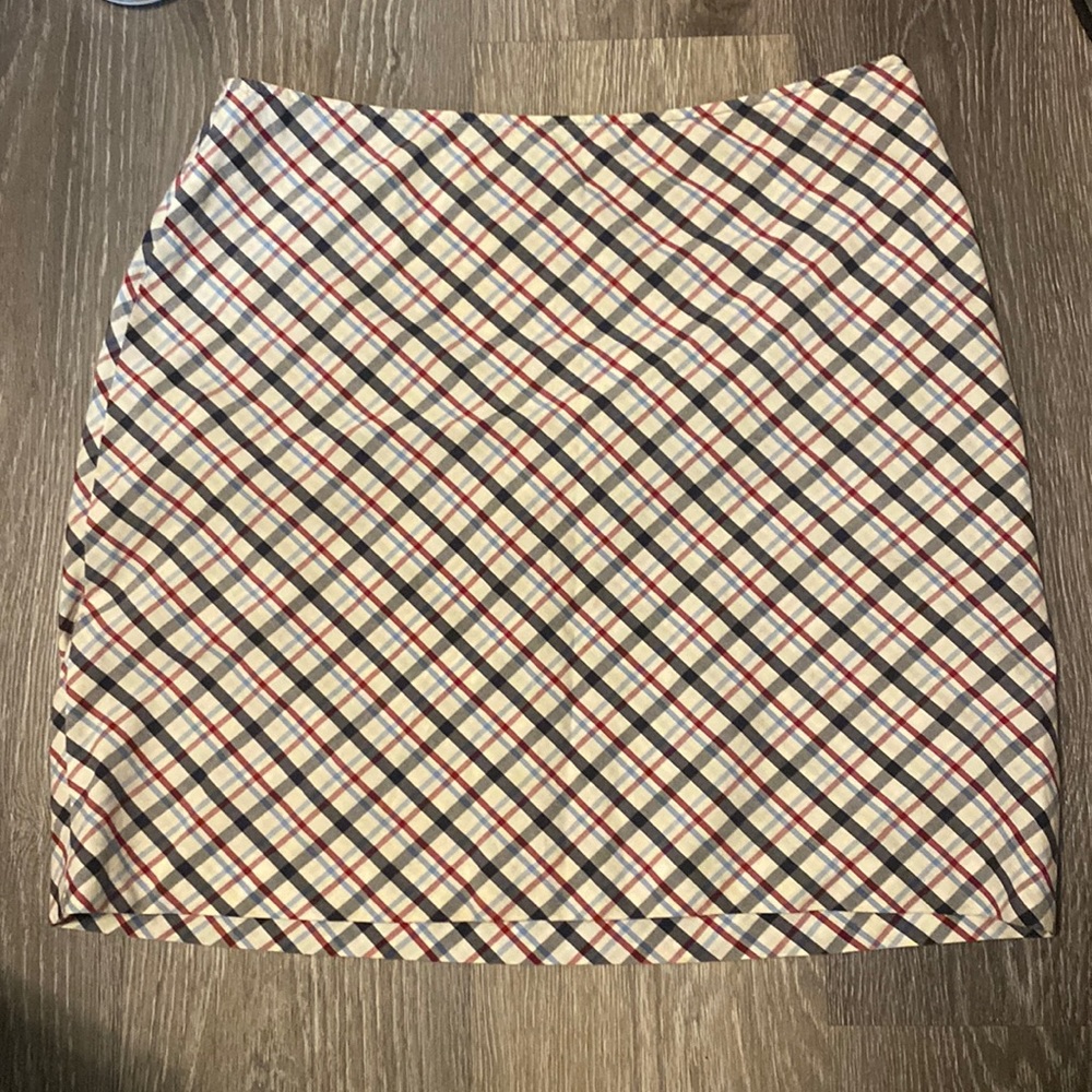 ann taylor multi colored skirt